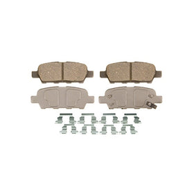 Wagner ThermoQuiet PD1288 Ceramic Disc Pad Set With Installation Hardware, Rear