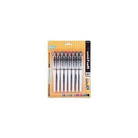 Uni-Ball Vision Elite Rollerball Pen Assorted Color 8-Pack Airplane Safe #90199