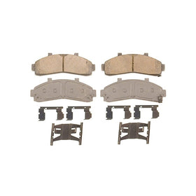 Wagner ThermoQuiet QC652 Ceramic Disc Pad Set With Installation Hardware, Front