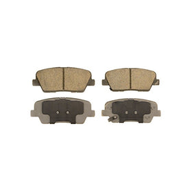 Wagner ThermoQuiet QC1284 Ceramic Disc Pad Set, Rear