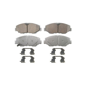 Wagner ThermoQuiet QC914 Ceramic Disc Pad Set With Installation Hardware, Front