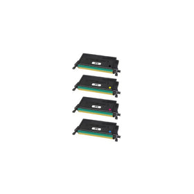 GTS  4 Pack of Remanufactured Cartridges to Replace Dell High Yield (Black, Cyan, Magenta and Yellow) Toner Cartridges for the 2145cn Printer