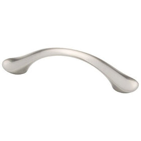 LIBERTY P18007C-SN-C 3/96mm Dual Mount Vuelo Kitchen or Furniture Cabinet Hardware Handle Pull, Satin Nickel