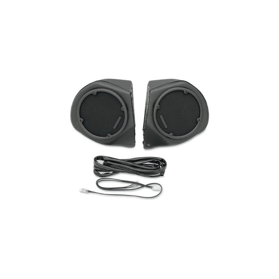 Hogtunes Rear Speaker Pod Shells only for 1996-2013 Harley-Davidson Electra Glide, Road Glide Tour Packs - RR-SPKR-POD