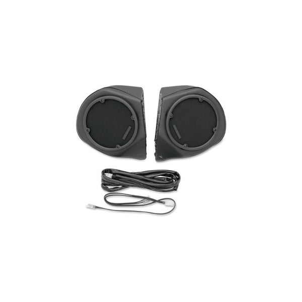 Hogtunes Rear Speaker Pod Shells only for 1996-2013 Harley-Davidson Electra Glide, Road Glide Tour Packs - RR-SPKR-POD