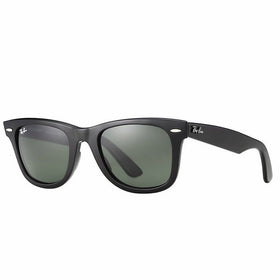 Ray-Ban 0RB2140 Original Wayfarer Sunglasses, Black, 54mm
