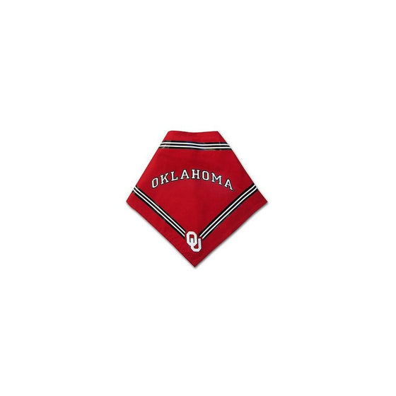 Collegiate Oklahoma Sooners Pet Bandana, Medium/Large - Dog Bandana must-have for Birthdays, Parties, Sports Games etc..