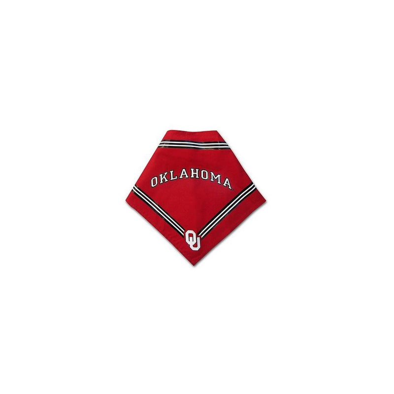 Collegiate Oklahoma Sooners Pet Bandana, Medium/Large - Dog Bandana must-have for Birthdays, Parties, Sports Games etc..