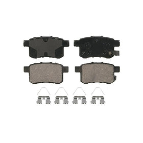 Wagner QuickStop ZD1451 Ceramic Disc Pad Set Includes Pad Installation Hardware, Rear