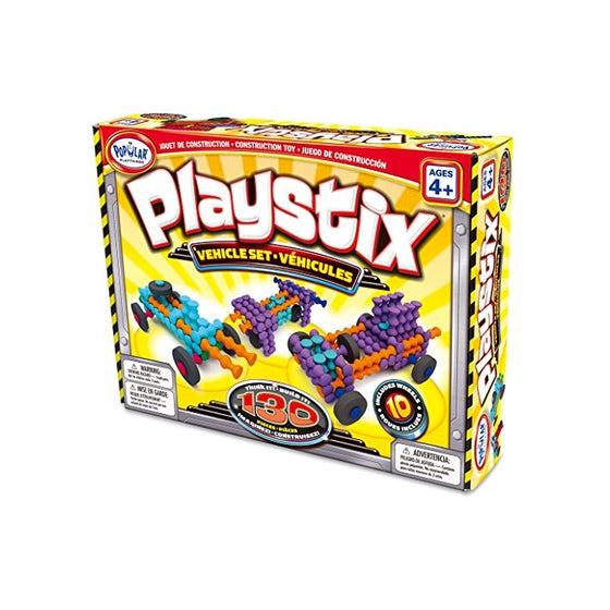 Popular Playthings Playstix Vehicles Set (130 pieces)