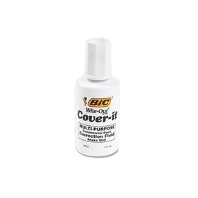 BIC Cover-It Correction Fluid Commercial 1 Each