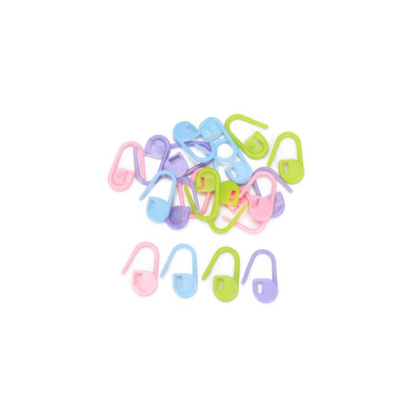 Islandoffer Approx. 20pcs Knitting Crochet Locking Stitch Markers