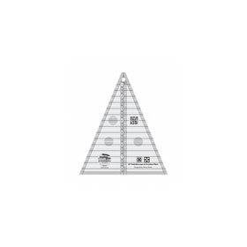 Creative Grids 45 Degree Kaleidoscope or Dresden Plate Triangle Quilting Ruler Template CGRTKAL45