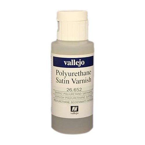 Vallejo Satin Varnish Polyurethane, 60ml