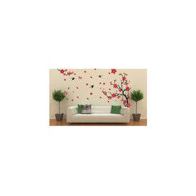 Hotportgift Large Plum Blossom Flower Removable Wall Sticker Decor Decal Room Background Art (7050cm)