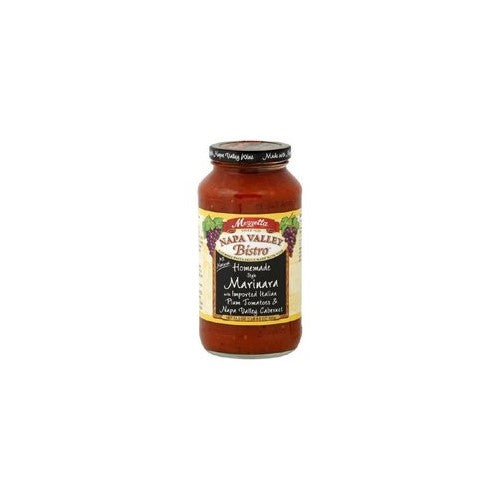 Mezzetta Napa Valley Bistro Home Style Marinara Pasta Sauce, 25 Ounce - 6 per case.
