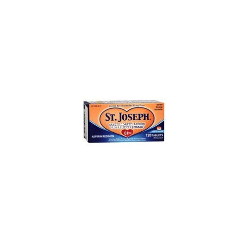 St. Joseph Pain Reliever, 81 mg, Enteric Coated Tablets, 36 ct.