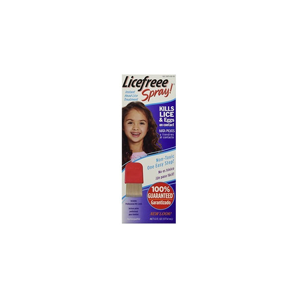 Licefreee Spray Instant Head Lice Treatment 6 Oz (3 Pack)