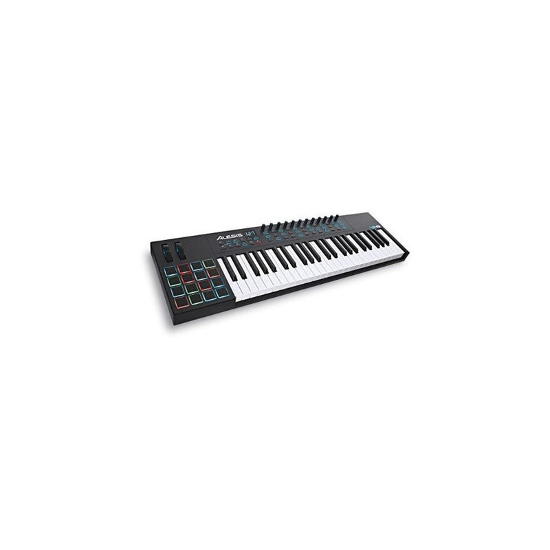 Alesis VI49 | Advanced 49-Key USB MIDI Keyboard & Drum Pad Controller (16 Pads / 12 Knobs / 36 Buttons)