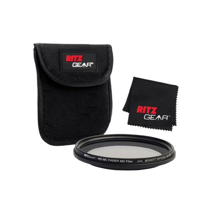 Ritz Gear 58mm Premium HD MC Fader ND Filter With SCHOTT OPTICAL GLASS