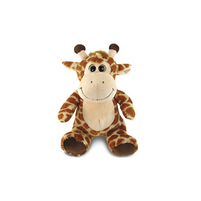 Puzzled Super Soft Sitting Giraffe Plush, 9"