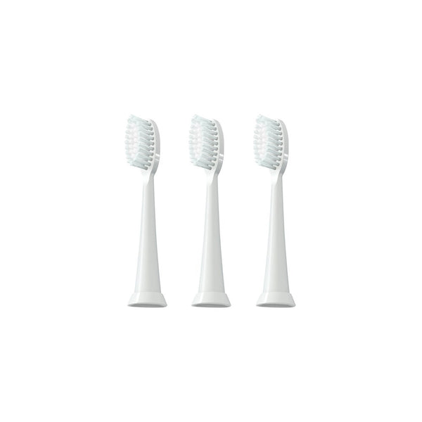 TAO Clean Aura Clean Sonic Electric Toothbrush Replacement Heads, 3 Pack, Super Nova White