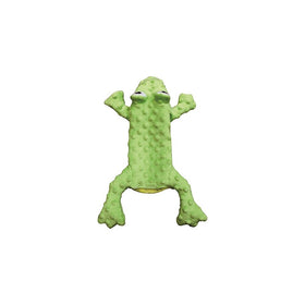 Ethical Pets 54093 Skinneeez Extreme Stuffing Free Dog Toy, 14", Frog, Green