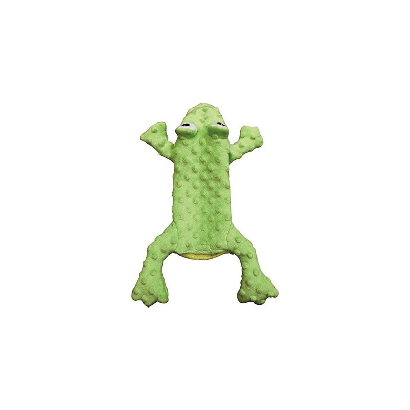 Ethical Pets 54093 Skinneeez Extreme Stuffing Free Dog Toy, 14", Frog, Green