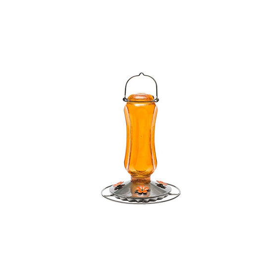 Perky-Pet Carnival Glass Vintage Oriole Feeder 8135-2