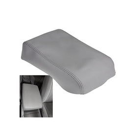 QKPARTS Armrest Center Console Leather Synthetic Cover for Toyota Highlander Gray