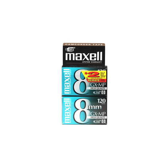 Maxell P6-120 GX-MP High Quality Camcorder Tapes, 2 Pack