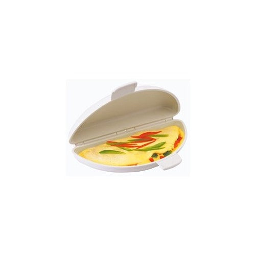 Prep Solutions by Progressive Microwavable Omelet Maker, Non-Stick, 4 Egg Capacity, BPA FREE, Dishwasher Safe