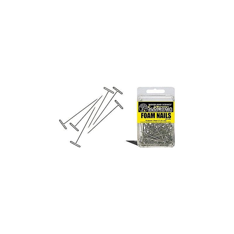 Woodland Scenics Foam Nails, 2" (75) WOOST1432