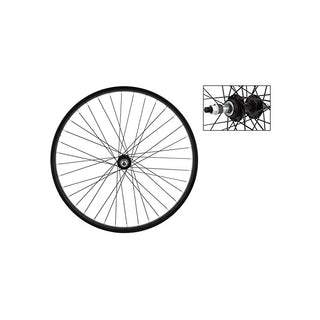 Wheel Master Rear Bicycle Wheel 26 x 1.75/2.125 36H, Steel, Bolt On, Black