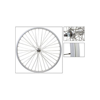 Wheel Master Front 26 x 1.75/2.125, Silver, Alloy, B/O, 36H, SS 14g Spokes