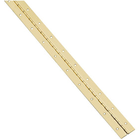 National Hardware N148-205 V570 Continuous Hinge in Brass