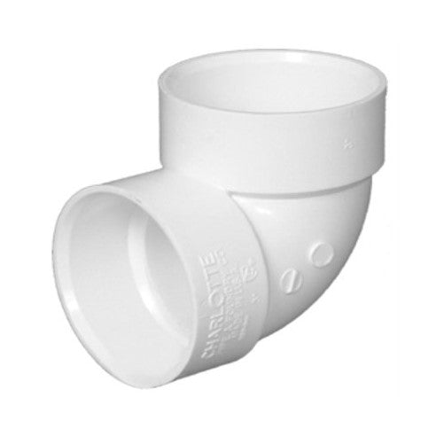 Genova Products 70715 90° Vent Elbow Pipe Fitting, 1 1/2"