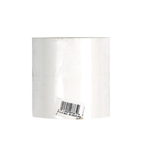 Charlotte Pipe Coupling Sch 40 Pvc 3 " X 3 " White