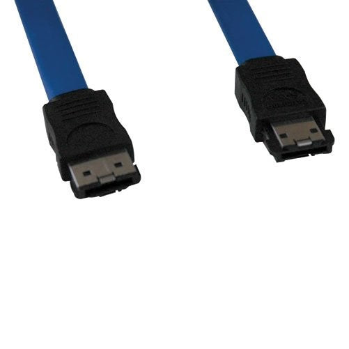 Tripp Lite 36-inch eSATA, SATA-II External Signal Shielded Cable (7Pin/7Pin) 36-in., Straight Connector (P950-36I) 36"