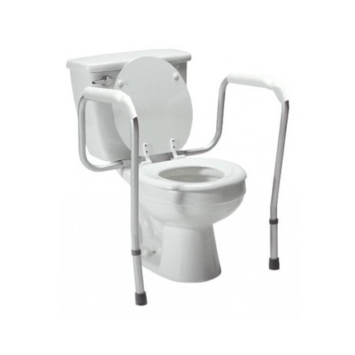 Lumex Versaframe Adjustable Toilet Safety Frame, Grey