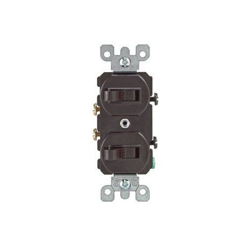LEVITON COMBINATION SWITCHES 15 amp
