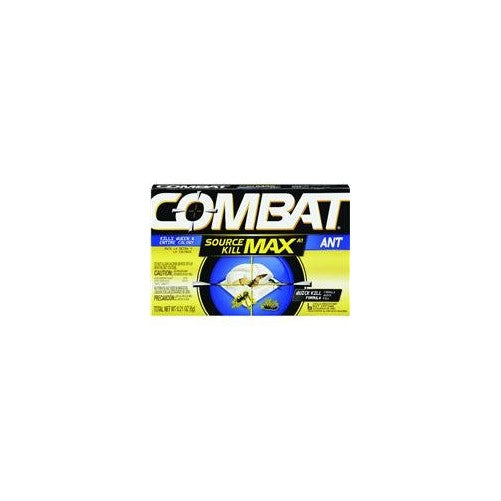 Combat Max Ant Killing Bait Stations, Indoor and Outdoor Use, 6 Count