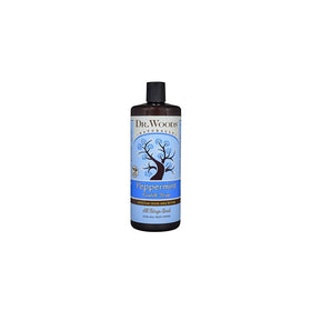 Dr. Woods Pure Peppermint Liquid Castile Soap with Organic Shea Butter, 32 Ounce