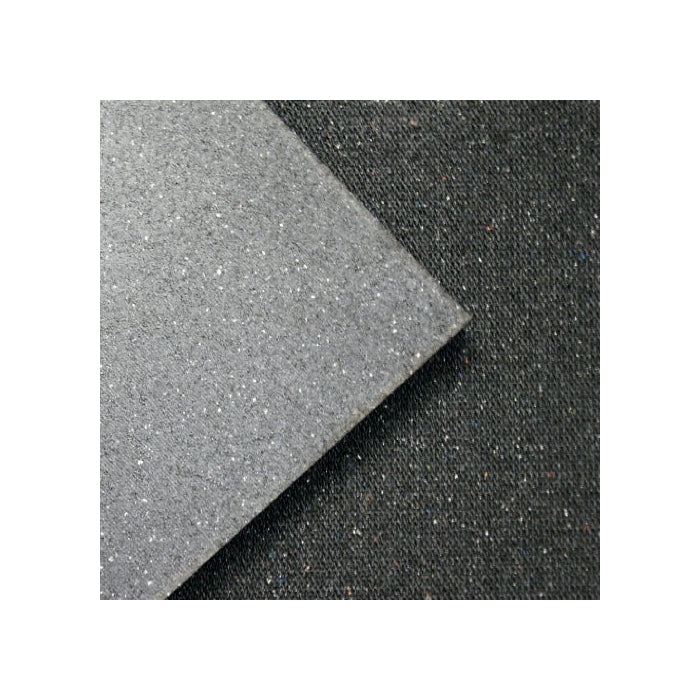Rubber Cal Shark Tooth Heavy Duty Mat, Black, 3/4-Inch x 3 x 4-Feet