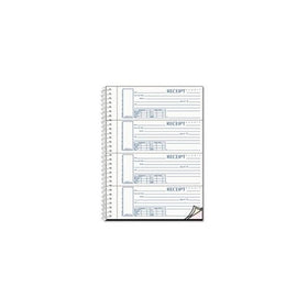 REDS16444WCL - Rediform Spiralbound Unnumbered Money Receipt Book