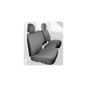 Covercraft SS3375PCGY Custom-Fit Front Bench SeatSaver Seat Covers - Polycotton Fabric, Grey
