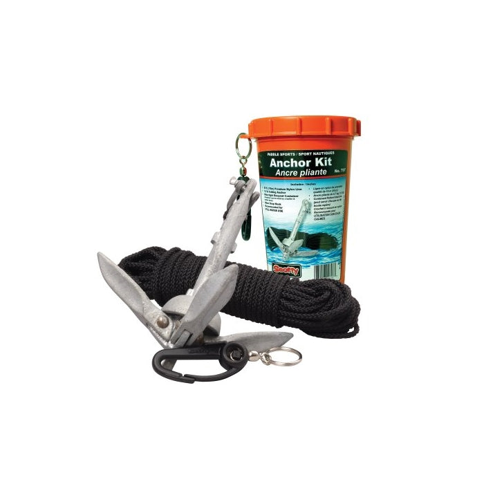 Scotty Anchor Pack with 1.5 Pound Anchor Line in Watertight Jar
