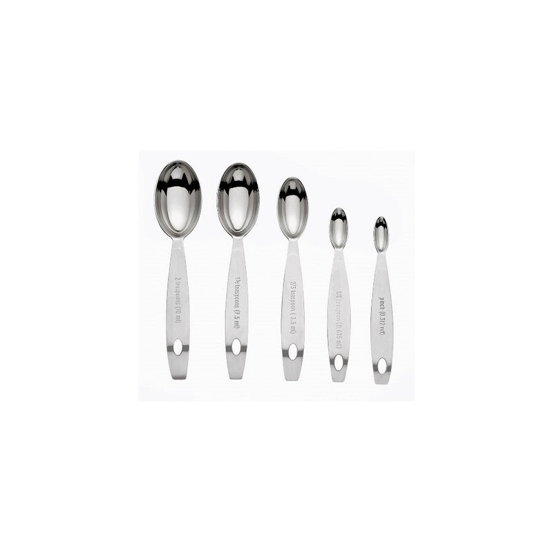 Cuisipro Stainless Steel Measuring Spoon Set, Odd Sizes