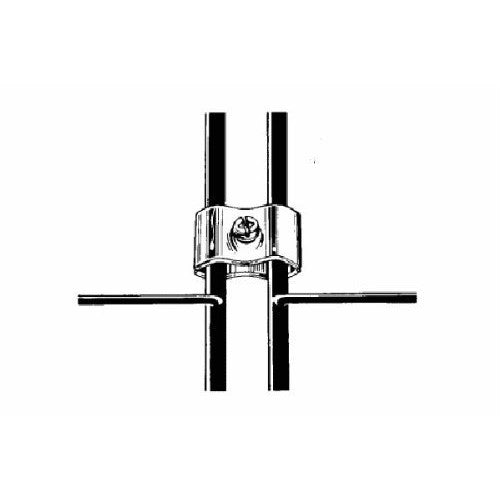 Gridwall Joining Clips Connectors for Grid Panels - Black Color - Box of 25 Pcs.