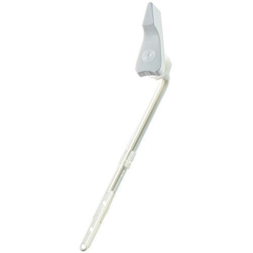 Plumbcraft White Toilet Flush Lever Trim-to-size, Fits Most Toilet Tanks